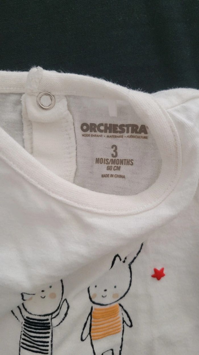 T shirt bébé 3 mois - photo numéro 2