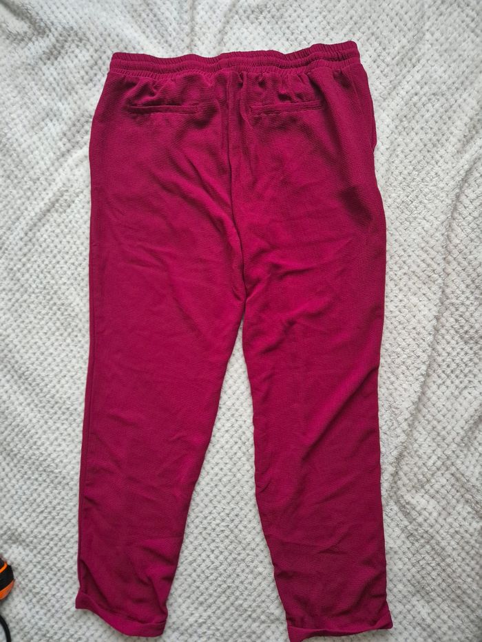 Pantalon fluide bordeaux - photo numéro 4