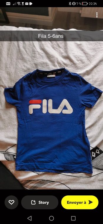 T-shirt fila
