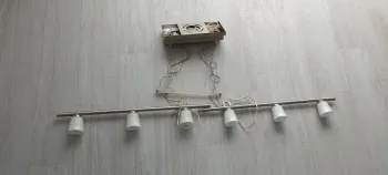 Lustre suspension Ikea 6 spots