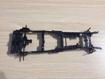 Châssis inférieur pièce détachée miniature Mercedes Benz 500 K 1936 Burago 1/20 1/20e 1/20eme #A46