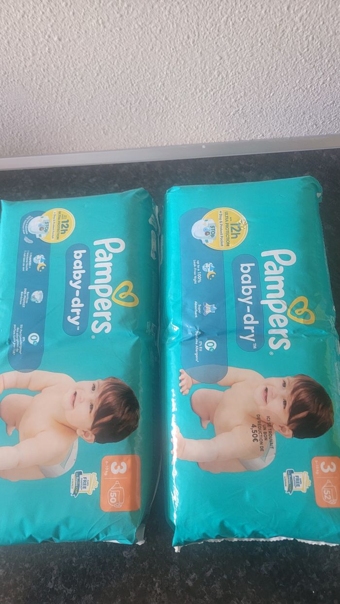 Pampers baby-dry taille3 (102)