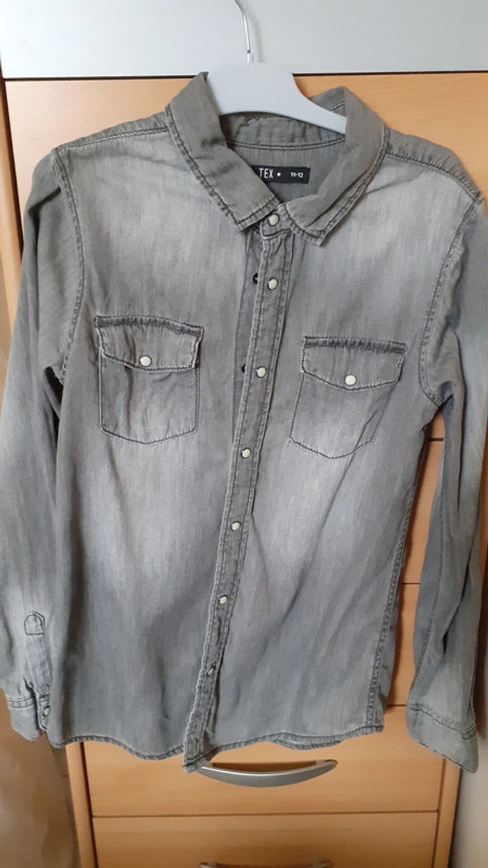Chemise jean 11/12 ans