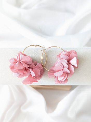 Boucles d'oreilles fleurs