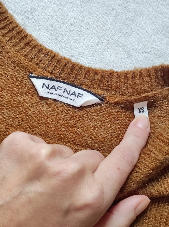 Pull doux camel Taille XS - photo numéro 4