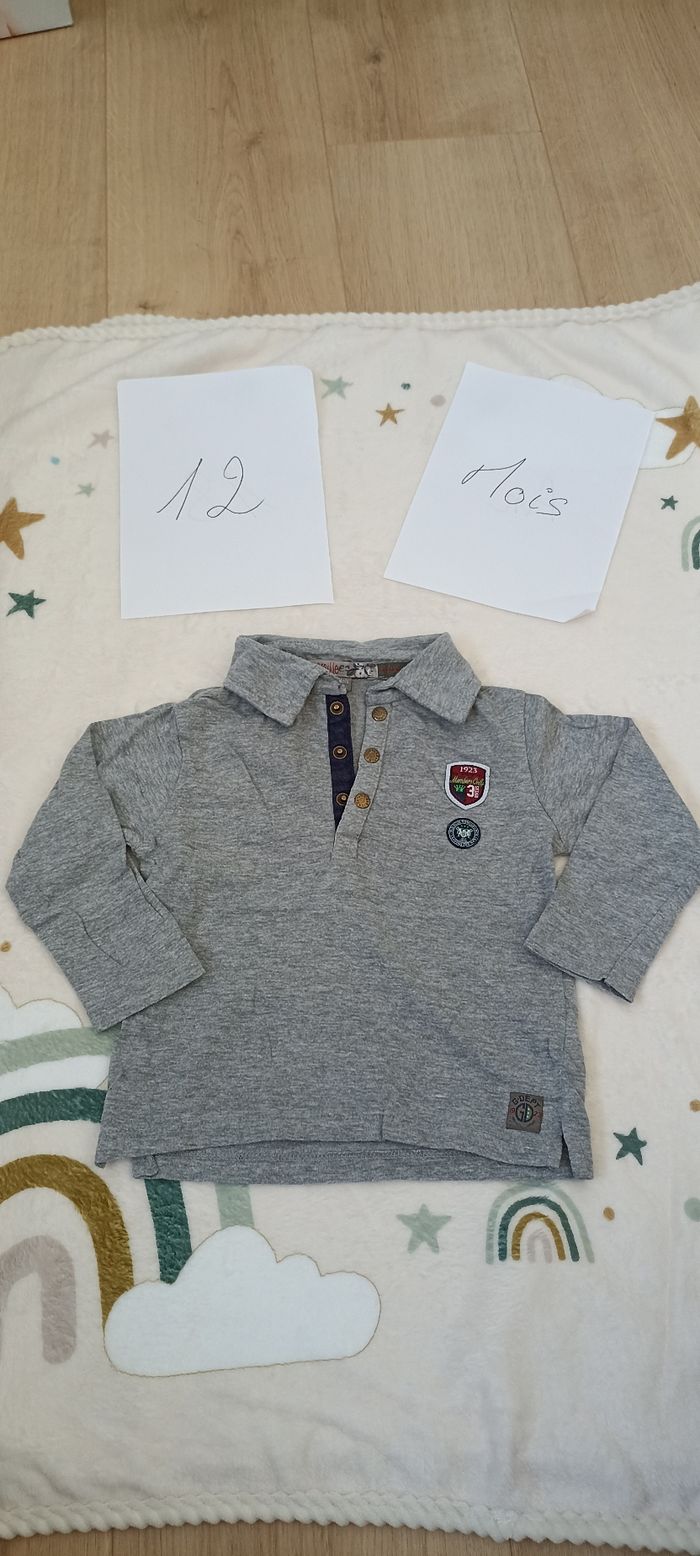 Polo manches longues