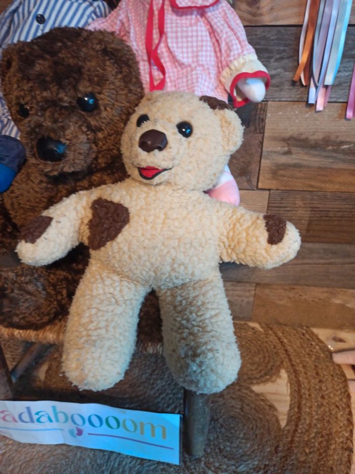 peluche bonne nuit les petits vintage tbe - photo numéro 3