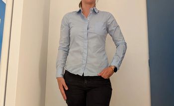 Chemisier bleu taille 36