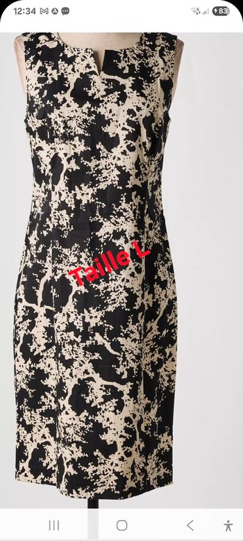 Robe femme sans manches 