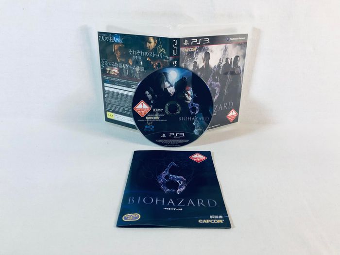 Resident Evil 6 - BioHazard 6 PS3 JAP Jeu Complet Très bon état