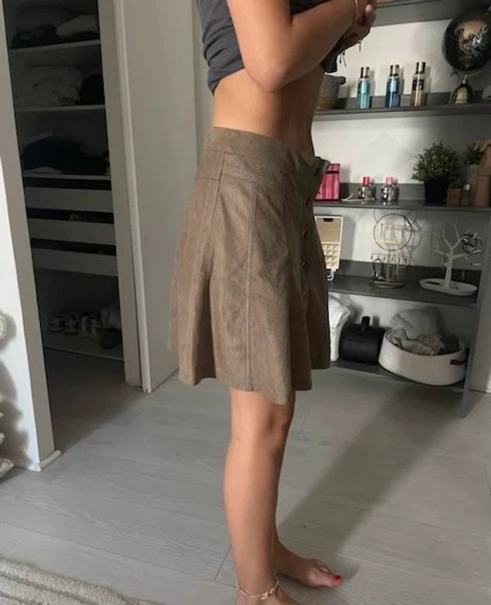 Jupe beige camaïeu - photo numéro 2