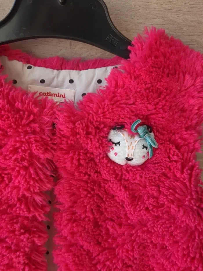Gilet sans manches catimini 2 ans - photo numéro 2