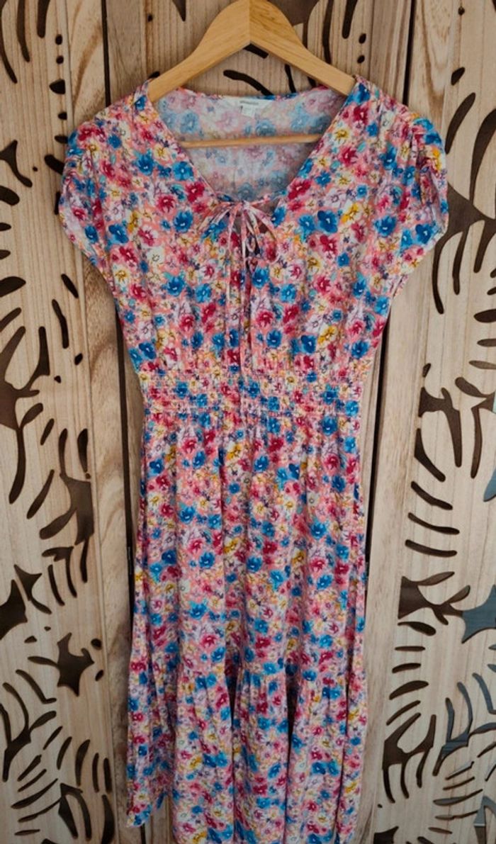 Robe imprimée fleurie Taille 36 Springfield - photo numéro 9