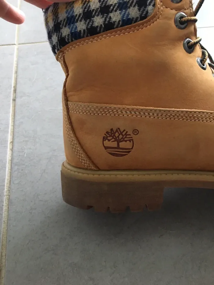 Chaussures homme Timberland beiges taille 40 - photo numéro 4