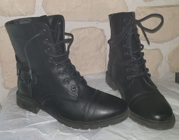 Bottines noires T.39 - photo numéro 2
