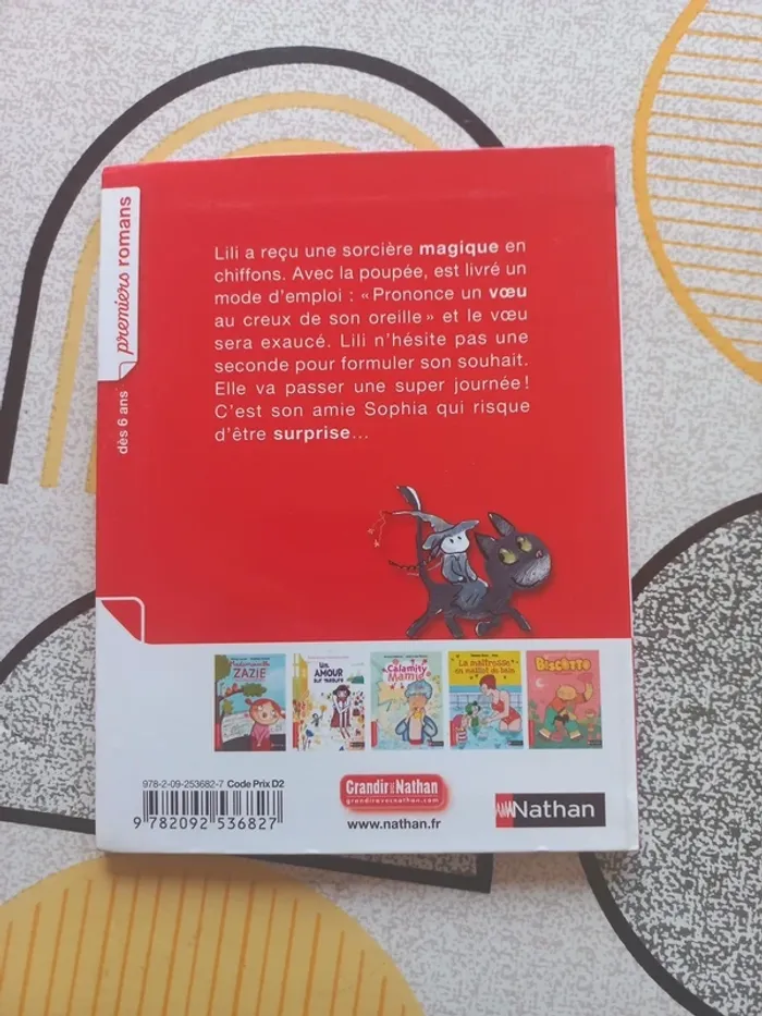 Livre Nathan 1ères lectures Le sac à sorcière - photo numéro 2