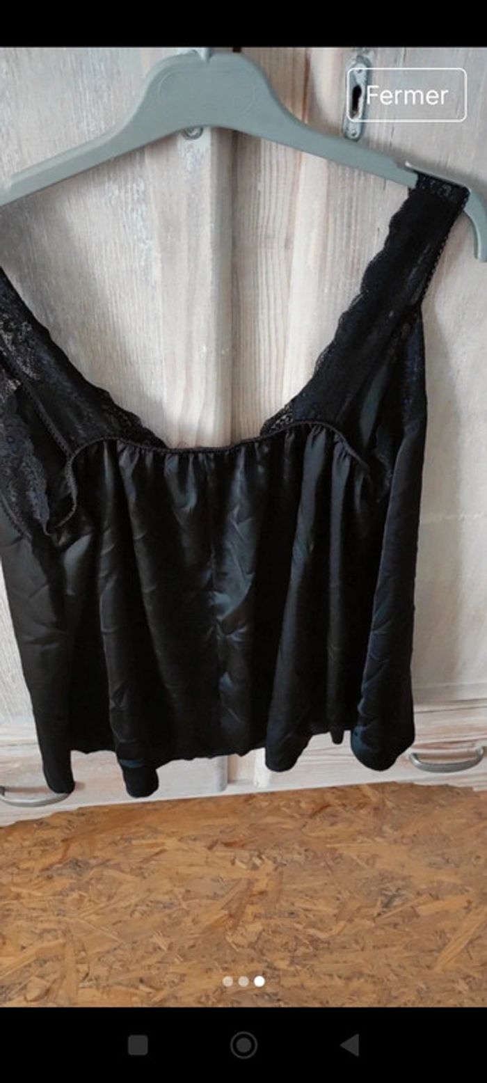 Débardeur noir grande taille - photo numéro 2