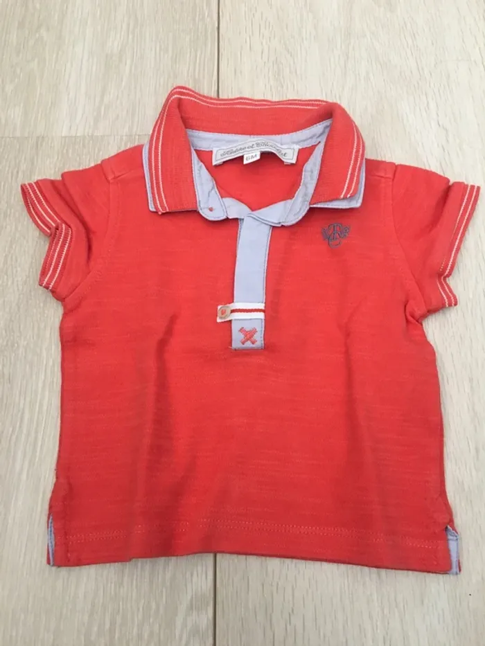 Ensemble salopette t-shirt tartine et chocolat 6 mois - photo numéro 5