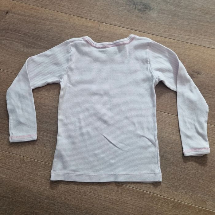 Lot 2 tee-shirt MC et ML Petit Bateau Taille 5 ans - photo numéro 5