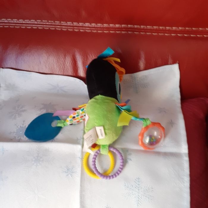 Doudou-peluche Petit Toucan *multi-textures - photo numéro 4