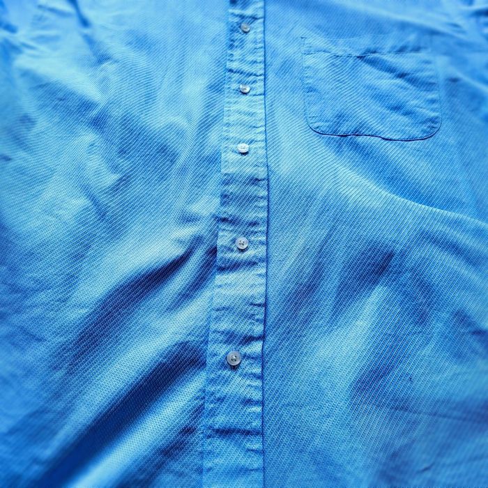 Chemise Tex Man Homme 43/44 – Bleu Ciel – Manches Courtes – Classique & Confortable - photo numéro 3