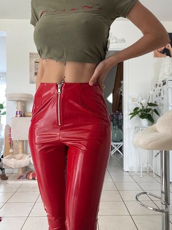 Pantalon similicuir