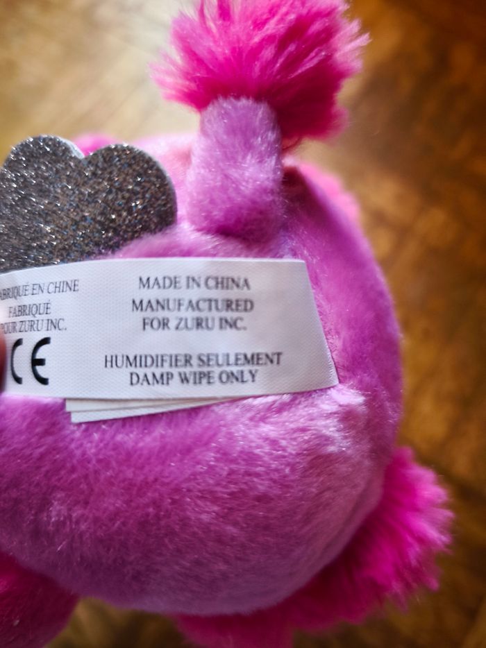 Peluche Rainbocorn Lapin Zuru - photo numéro 3