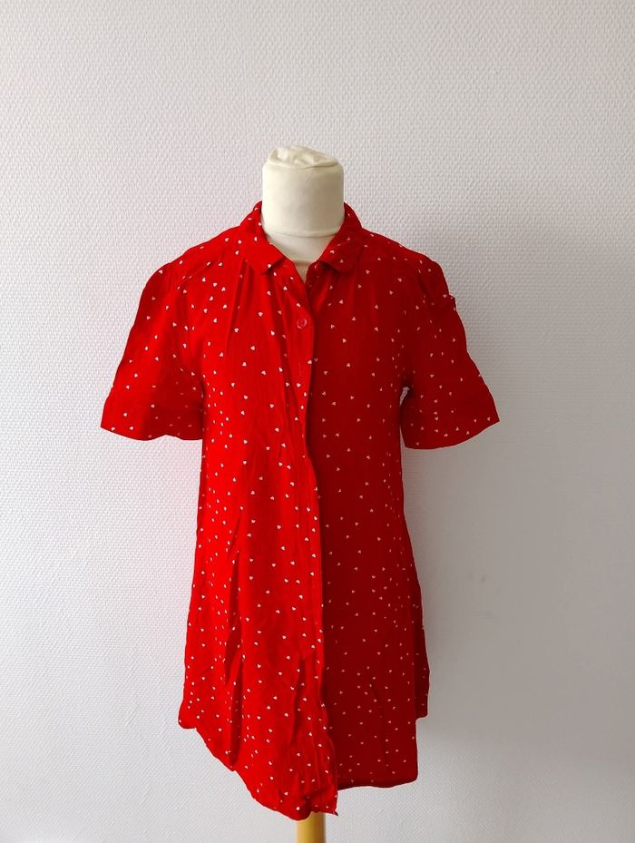 Robe rouge Kiabi 10 ans