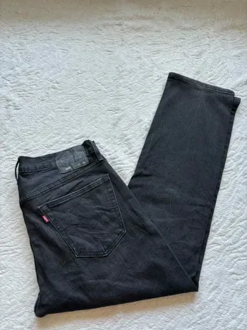Jean Levi’s 559 homme XL/46 L30 coupe régular straight droit gris anthracite noir 00s y2k vintage