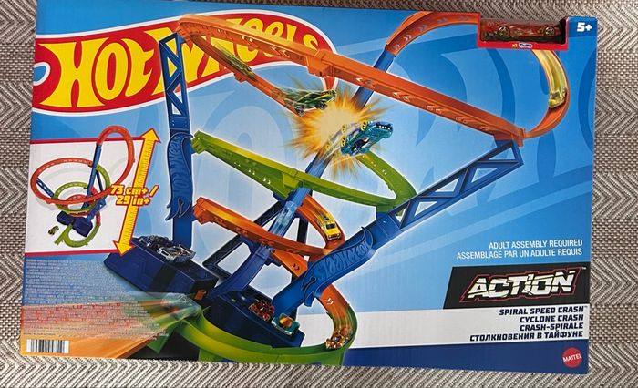 Hot Wheels – Action Spiral Speed Crash – Neuf - photo numéro 1