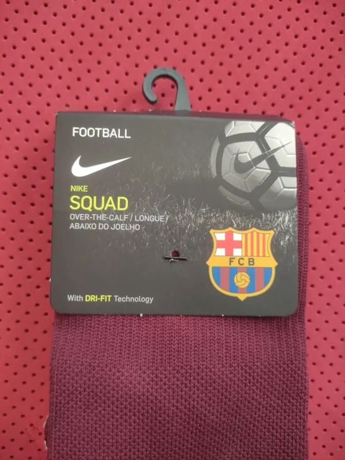 Chaussettes de foot FC Barcelone, Nike Authentique Officiel taille 34/38, Neuf - photo numéro 5