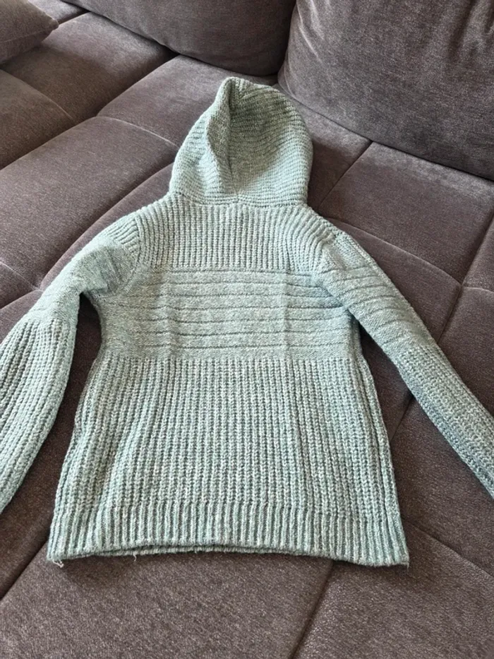 Pull maille a capuche - photo numéro 2