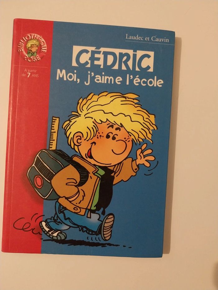 Livre cedric "Moi, j'aime l'ecole" des 7A - photo numéro 2