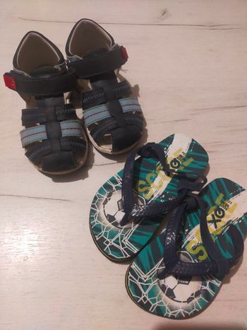 Lot chaussures d'ete