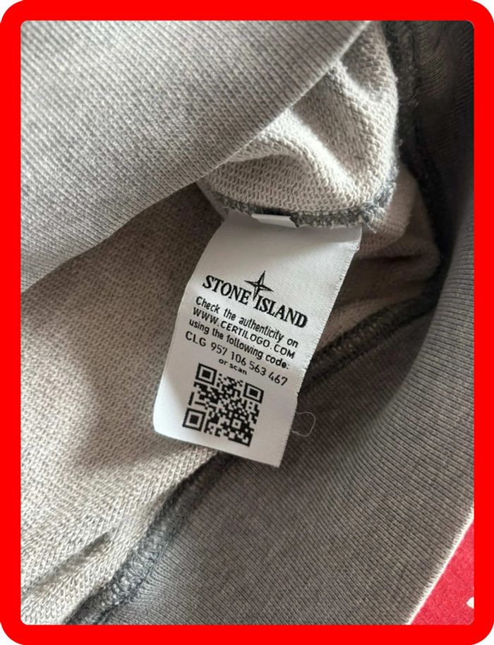 Sweat à capuche 3/4 zip Stone Island taille xs/s - photo numéro 7
