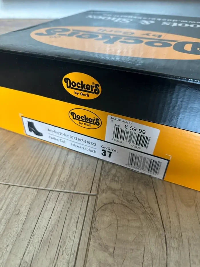 Bottines à talons Dockers noir 37 - photo numéro 13