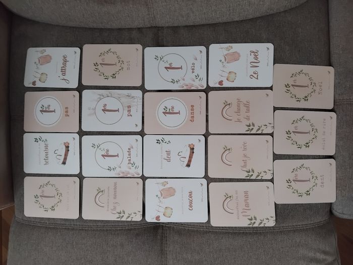 Cartes étapes bebe - photo numéro 4