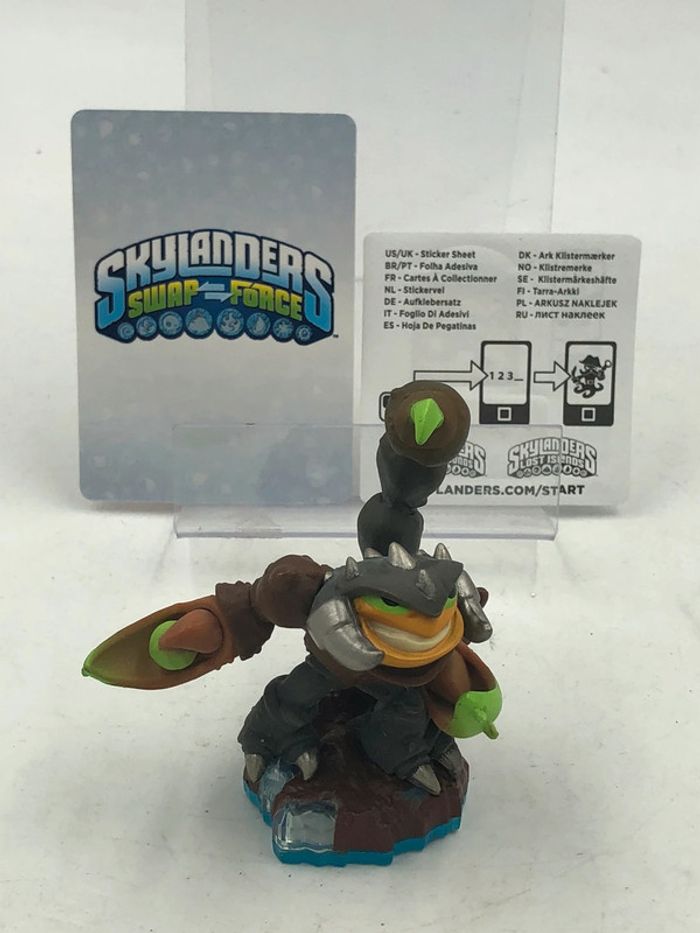 Figurine Skylanders Swap Force Twin Blade Chop Chop + cartes - photo numéro 5