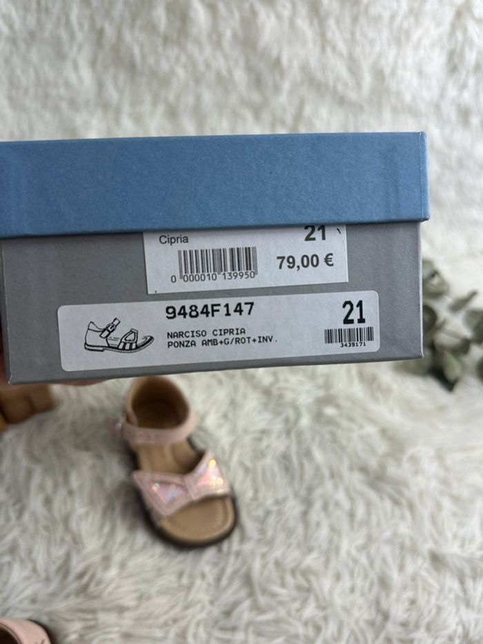 Paire de sandales Franco Romagnoli taille 21 - photo numéro 5