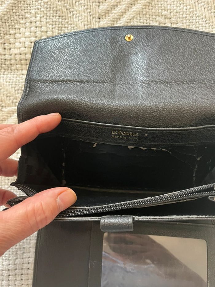 Portefeuille Le Tanneur en cuir – Très bon état - photo numéro 7