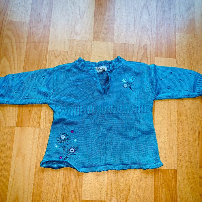 Lot pull+ gilet - 9 mois - photo numéro 2