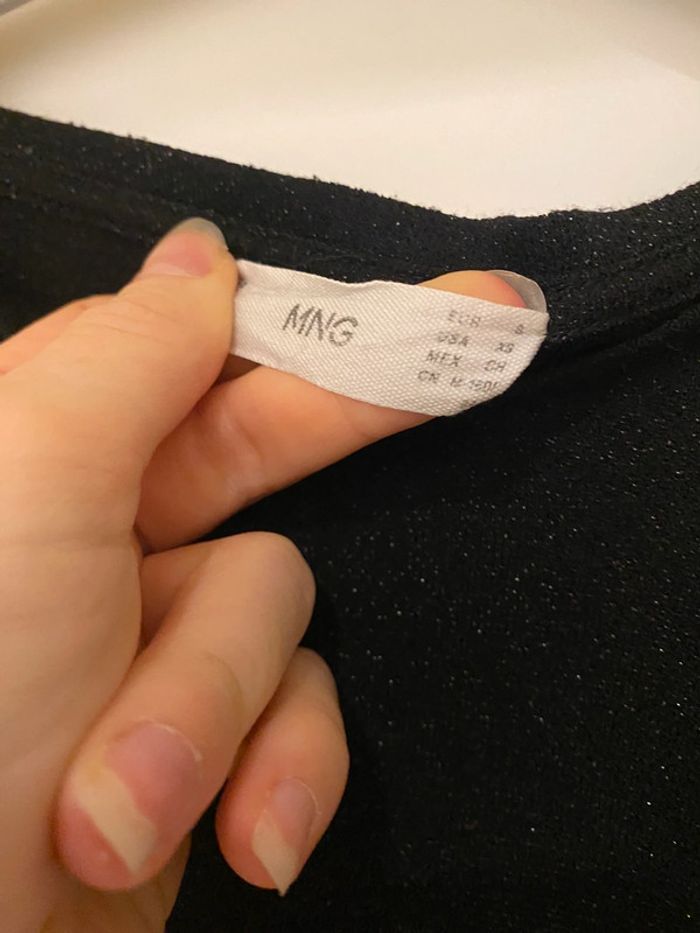 Haut épaulette brillant - photo numéro 2