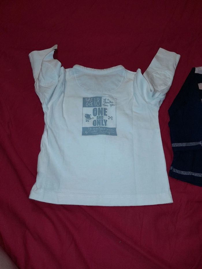 Lot de 2 tee-shirt et 1 body taille 3 mois - photo numéro 5