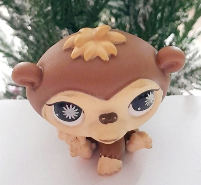 Figurine Littlest Pet Shop Bébé Singe