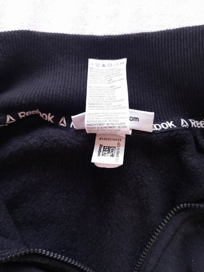 Sweat court zip Reebok taille M - photo numéro 7