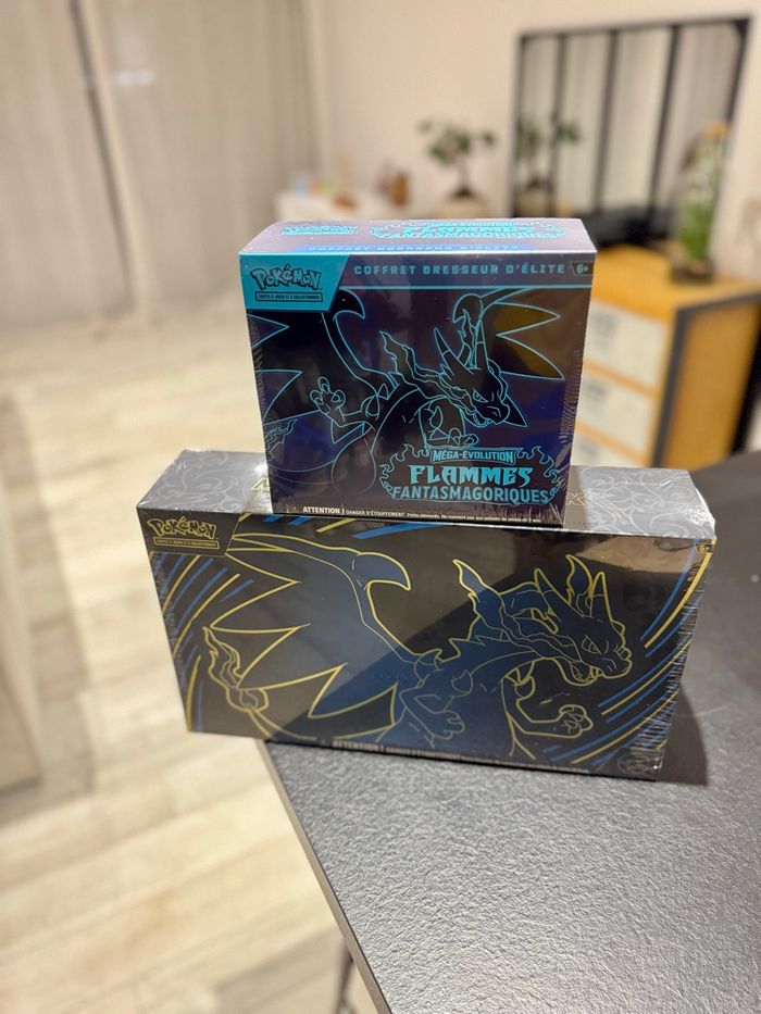 [NEUF] Lot UPC et ETB Pokémon ME02 Flammes fantasmagoriques