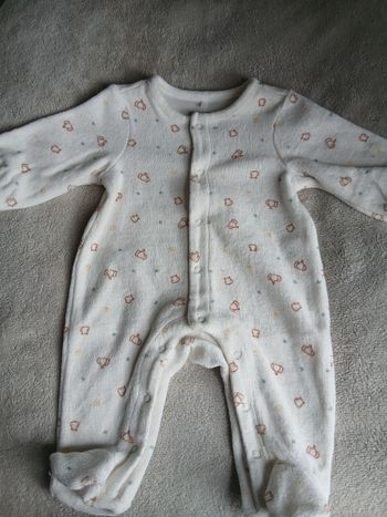 Pyjama hiver 1 mois