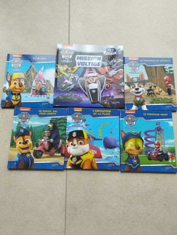Lot livres pat patrouille