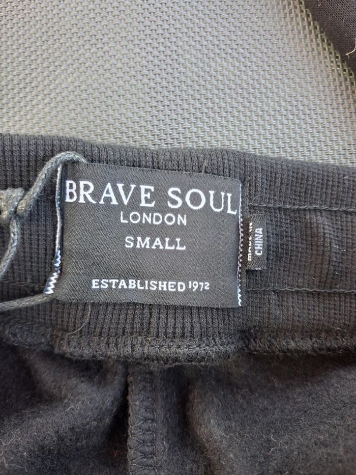 Bas de survêtement Brave Soul noir neuf - photo numéro 10