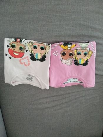 Lot de 2 tee-shirts LOL